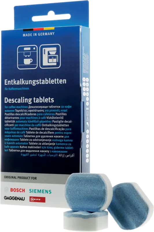 Coffee & Espresso Machine Descaling Tablets (3 Tablets) 00311975