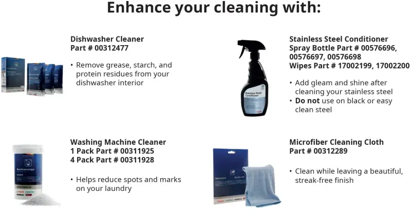 Descaler for Dishwashers & Washing Machines (1 Pack) 00312330