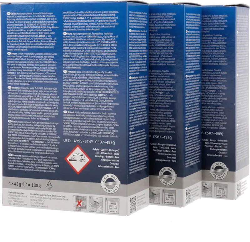 Dishwasher Cleaner (12 Pack) 00312485