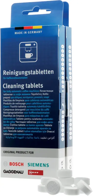 Coffee & Espresso Machine Cleaning Tablets (20 Tablets) 00312503