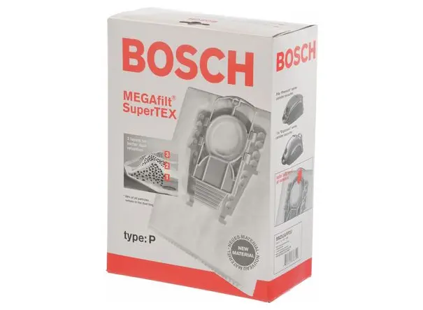 Vacuum Bags (5 bags + 1 Micro-Hygiene Filter) BBZ52AFP2U   00462586 00462586