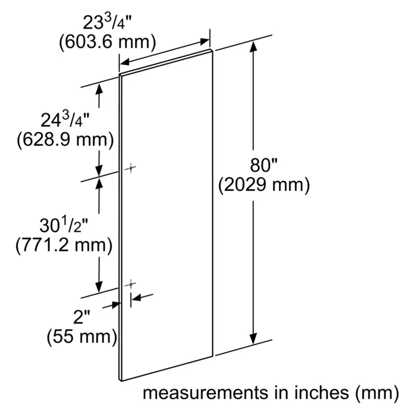 Door Panel Kit 202.9 x 60.3 cm 00710975