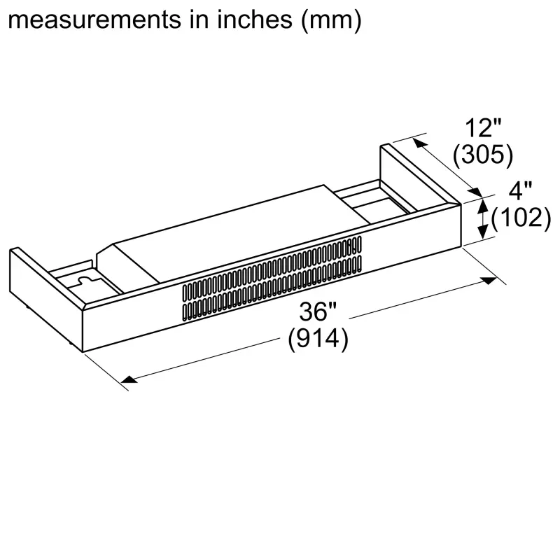 Recirculation kit 913 mm 00718499