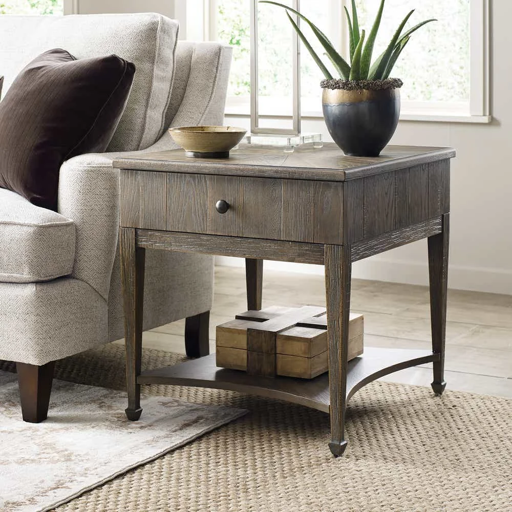 Emporium Carmine Drawer End Table 012915