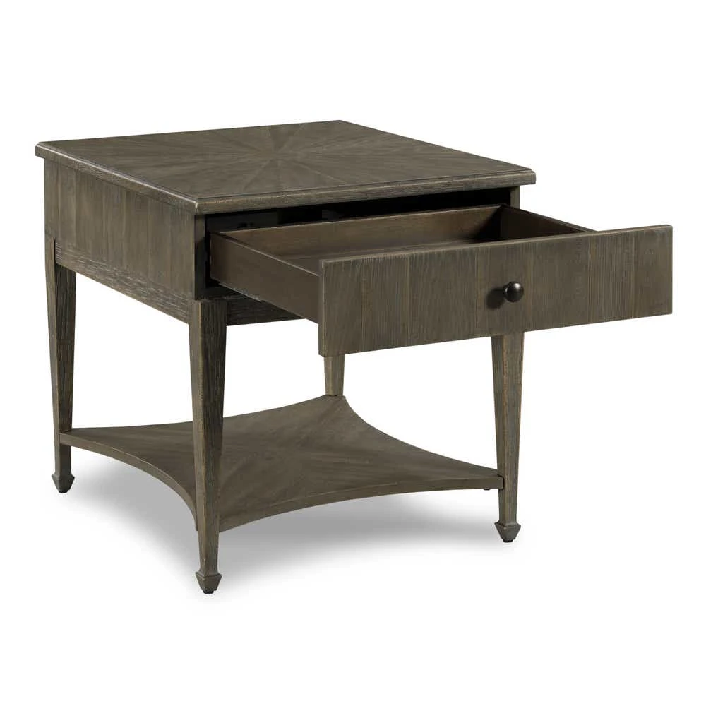 Emporium Carmine Drawer End Table 012915
