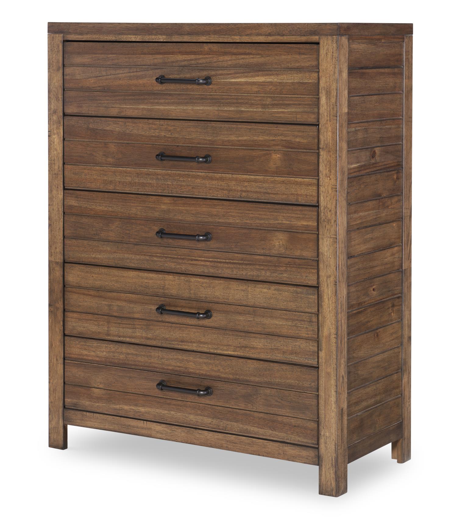 0832 Summer Camp LK Drawer Chest Brown Finish 08322200VC