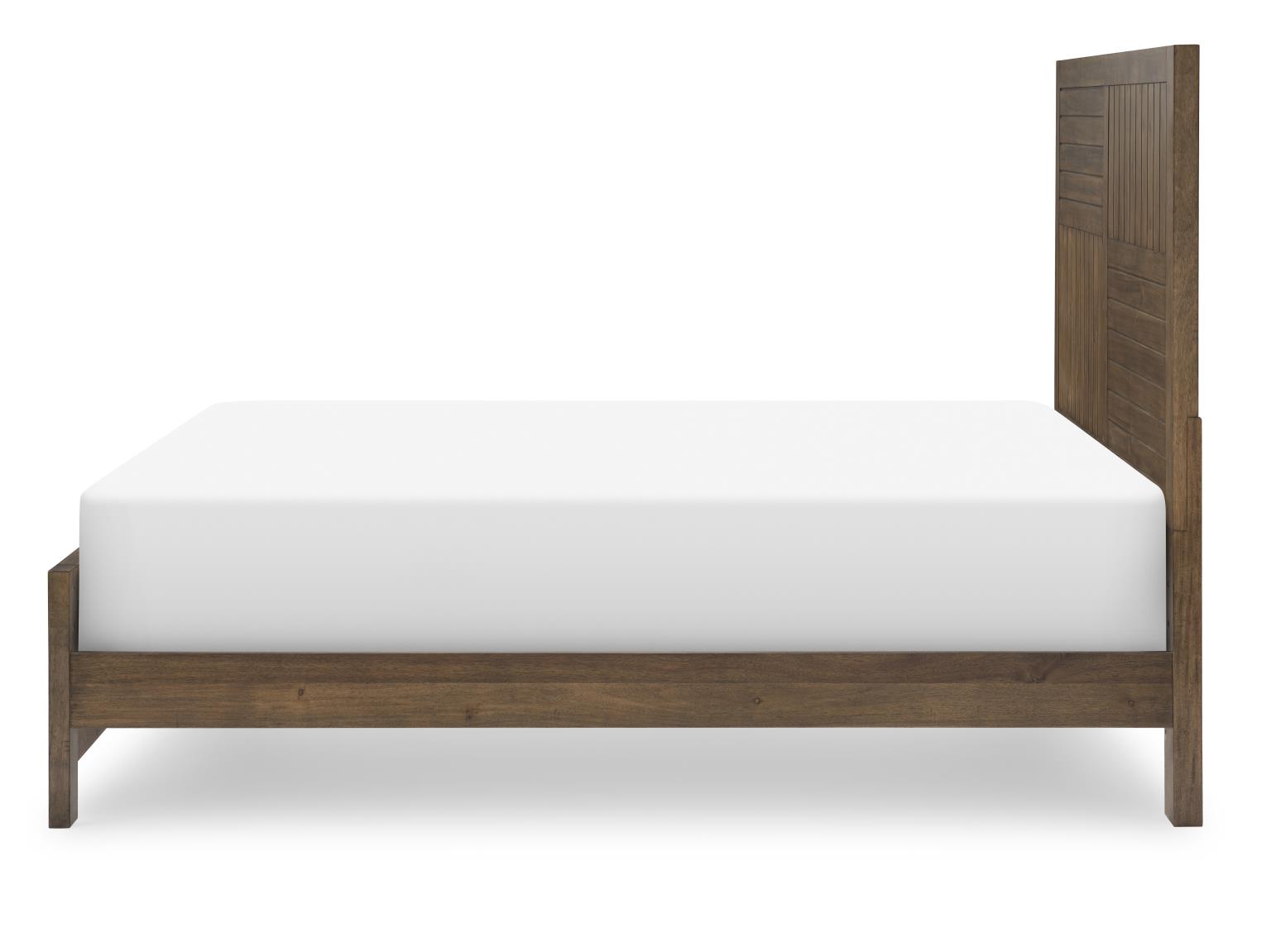 0832 Summer Camp LK Complete Panel Bed, Full 4/6 Brown Finish 08324104K