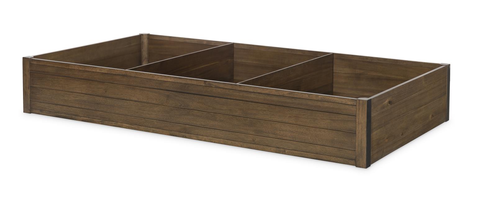 0832 Summer Camp LK Trundle Storage Drawer Brown Finish 08329500V