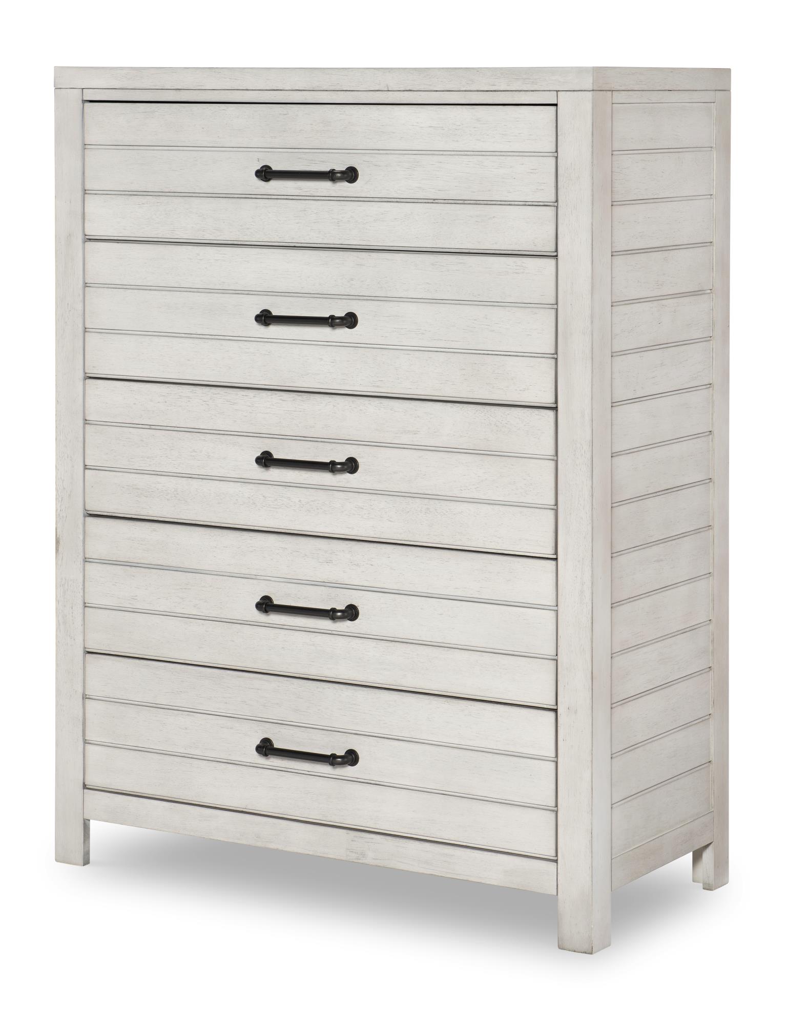 0833 Summer Camp LK Drawer Chest Stone Path Gray Finish 08332200VC