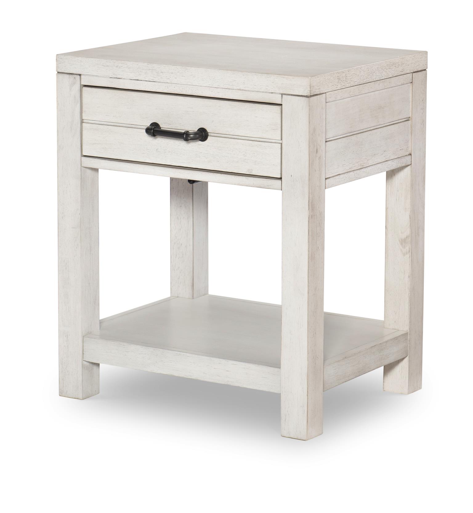0833 Summer Camp LK Open Night Stand Stone Path Gray Finish 08333101V