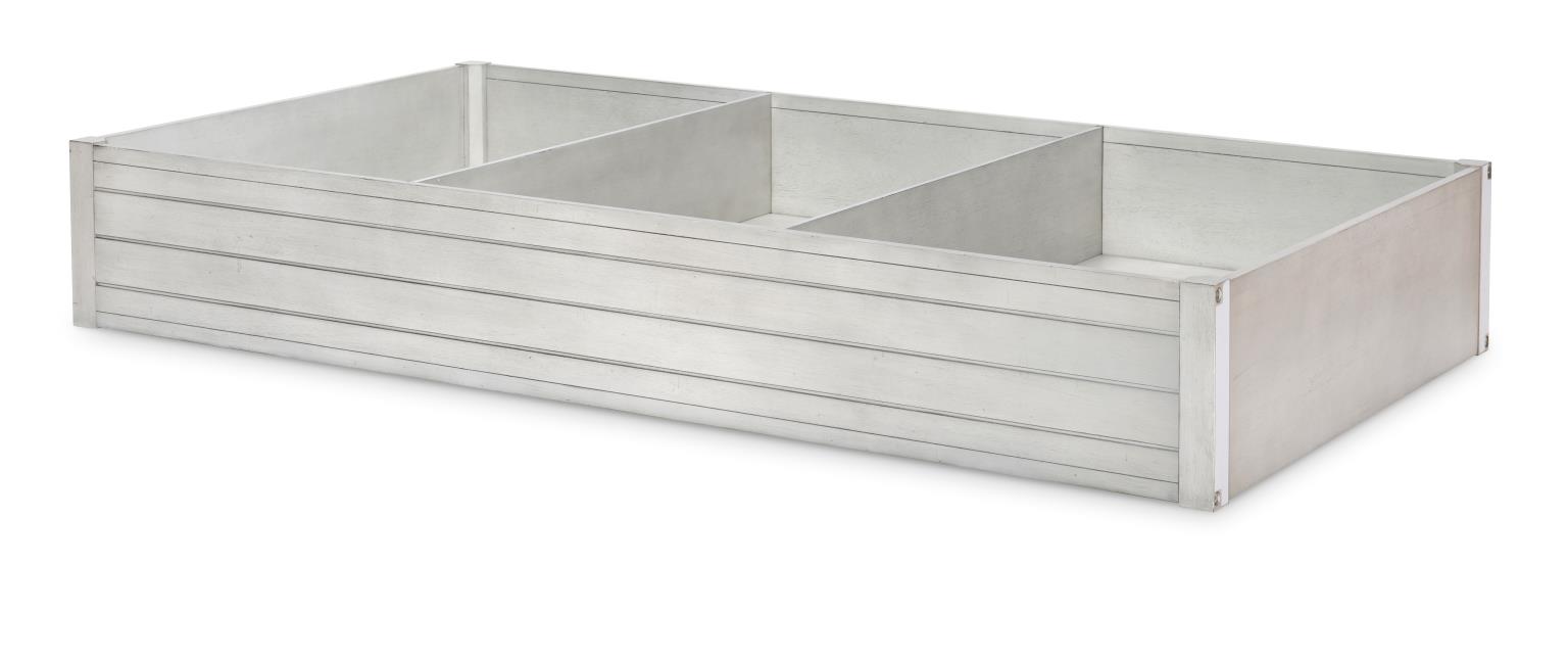 0833 Summer Camp LK Trundle Storage Drawer Stone Path Gray Finish 08339500V