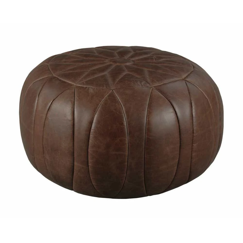 Hidden Treasures Round Sunburst Pouf 0901065