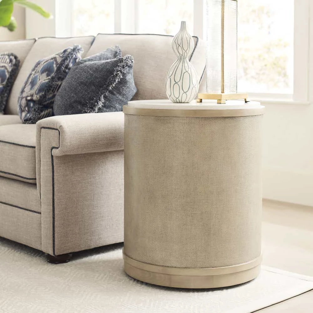 Hidden Treasures Round End Table 0901146