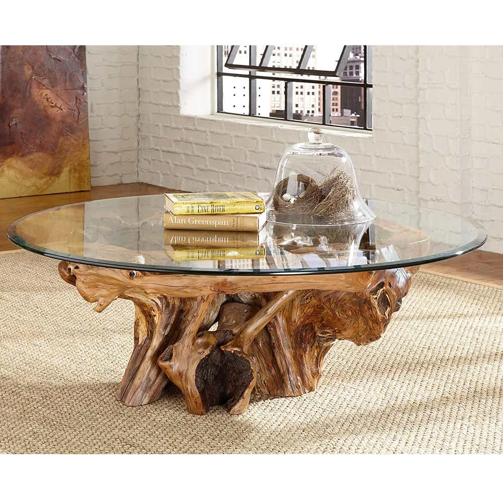 Hidden Treasures Root Ball Cocktail Table 090555R