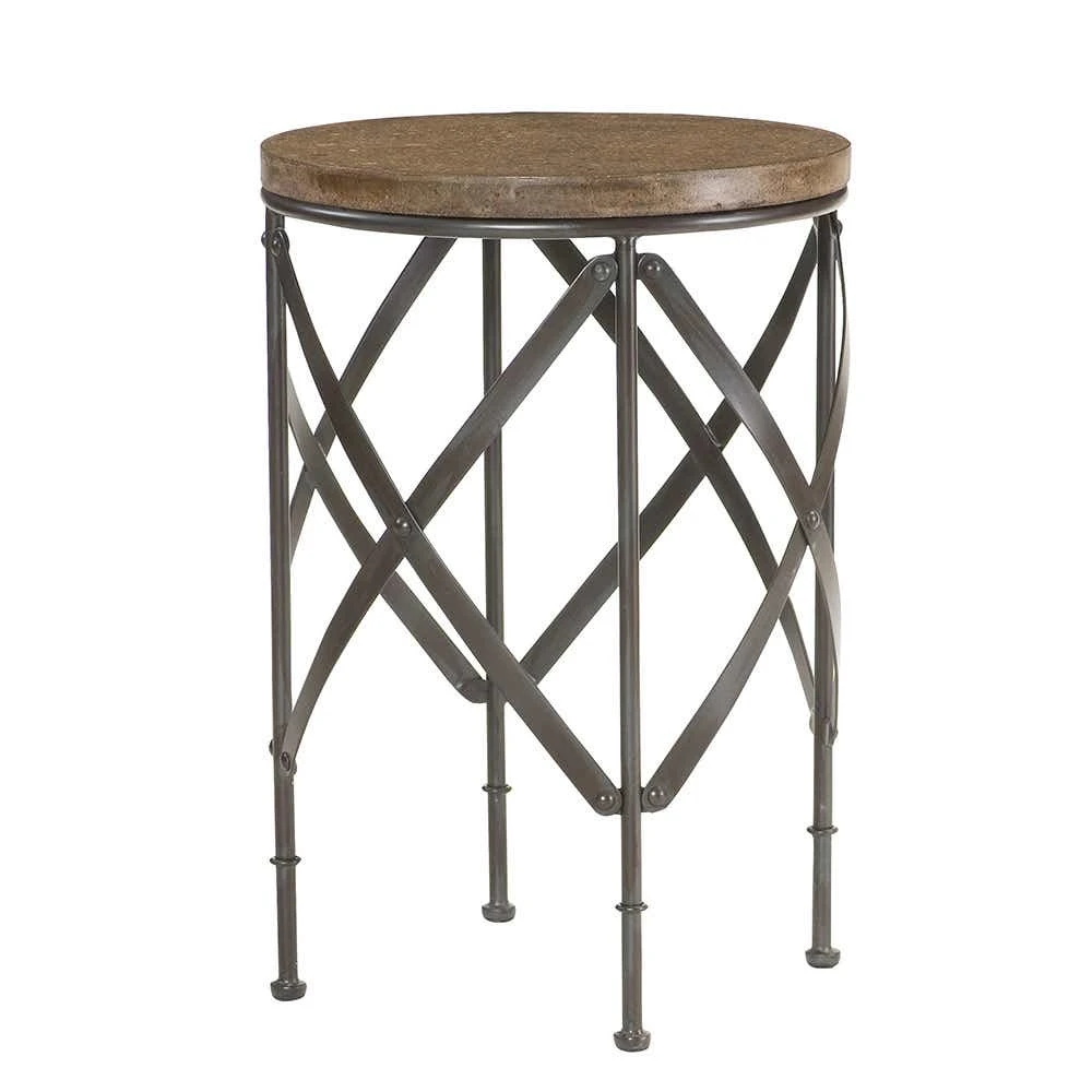 Hidden Treasures Round Metal Table 090716