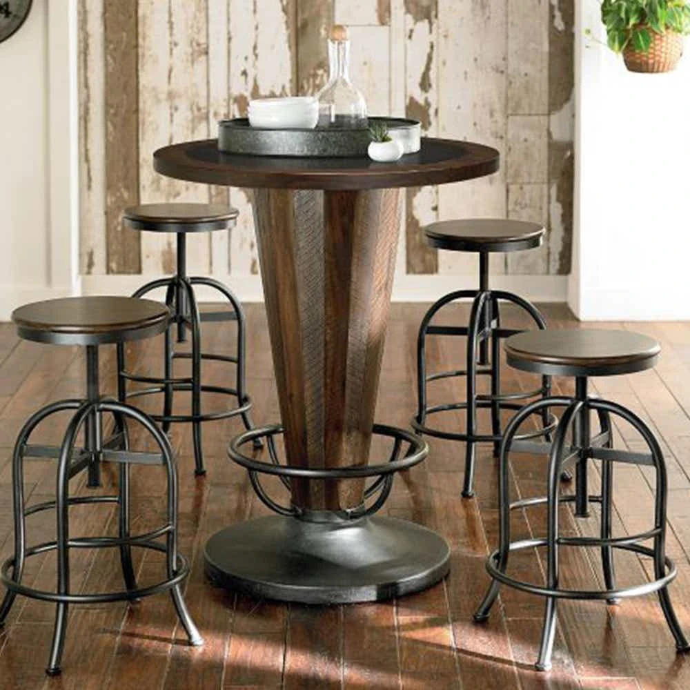 Hidden Treasures Adjustable Height Pub Stool 090878
