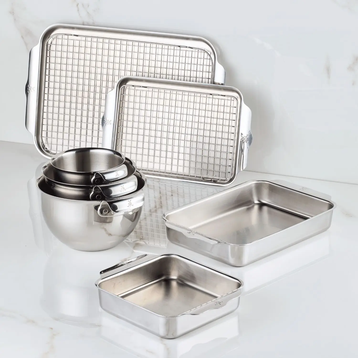 OvenBond Tri-ply Ultimate Stainless Steel 9-piece Set 09746