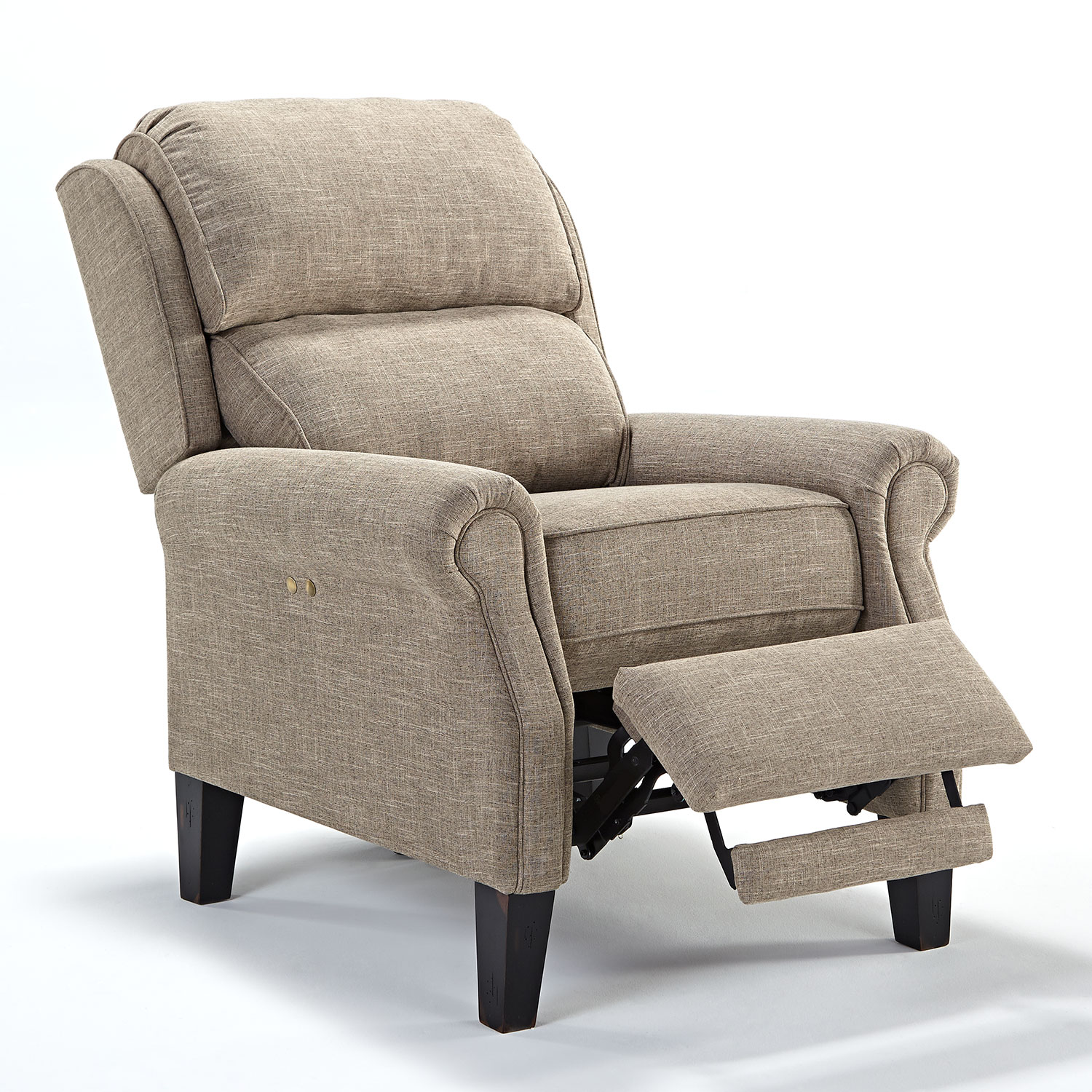 Joanna - High Leg Transitional Recliner - Espresso - 0L20E 0L20E