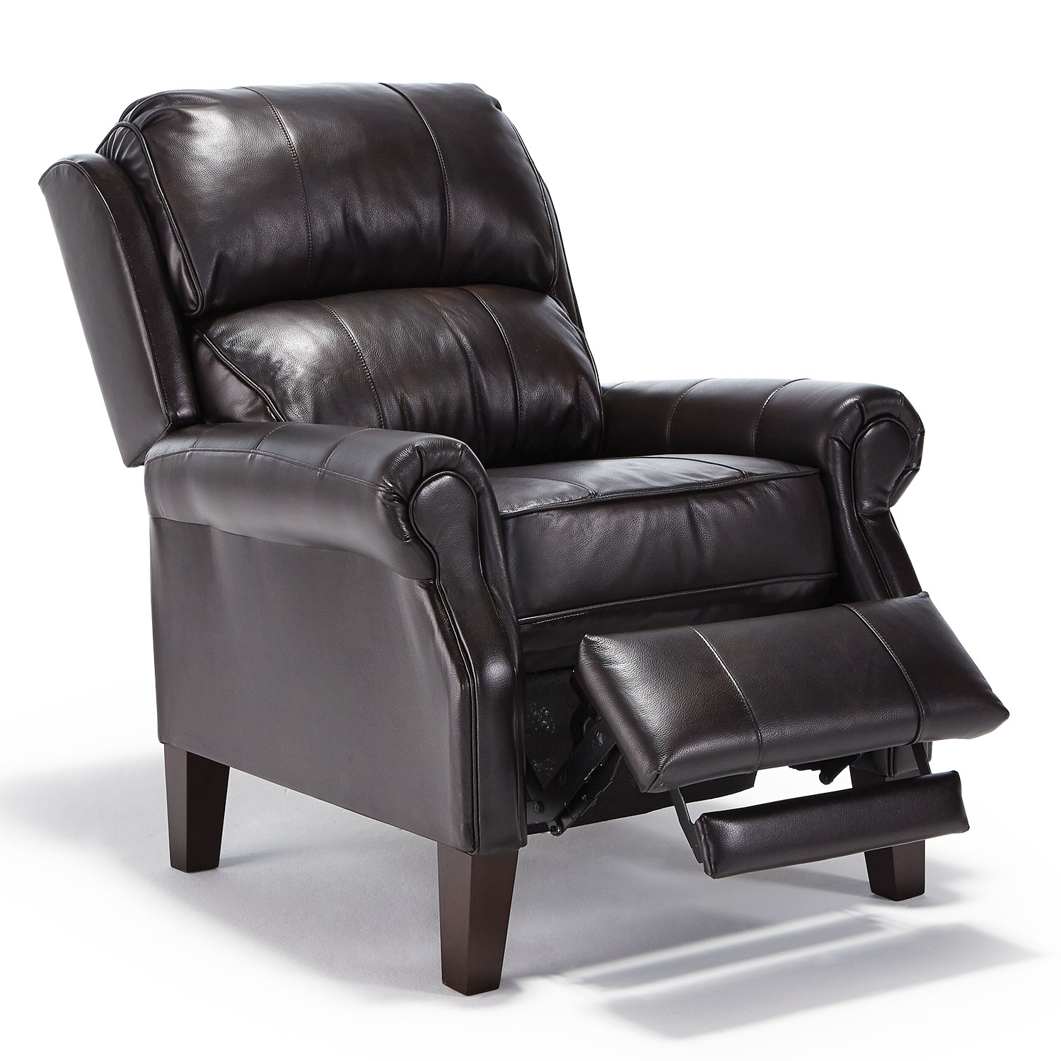 Joanna - High Leg Transitional Recliner - Espresso - 0L20E 0L20E