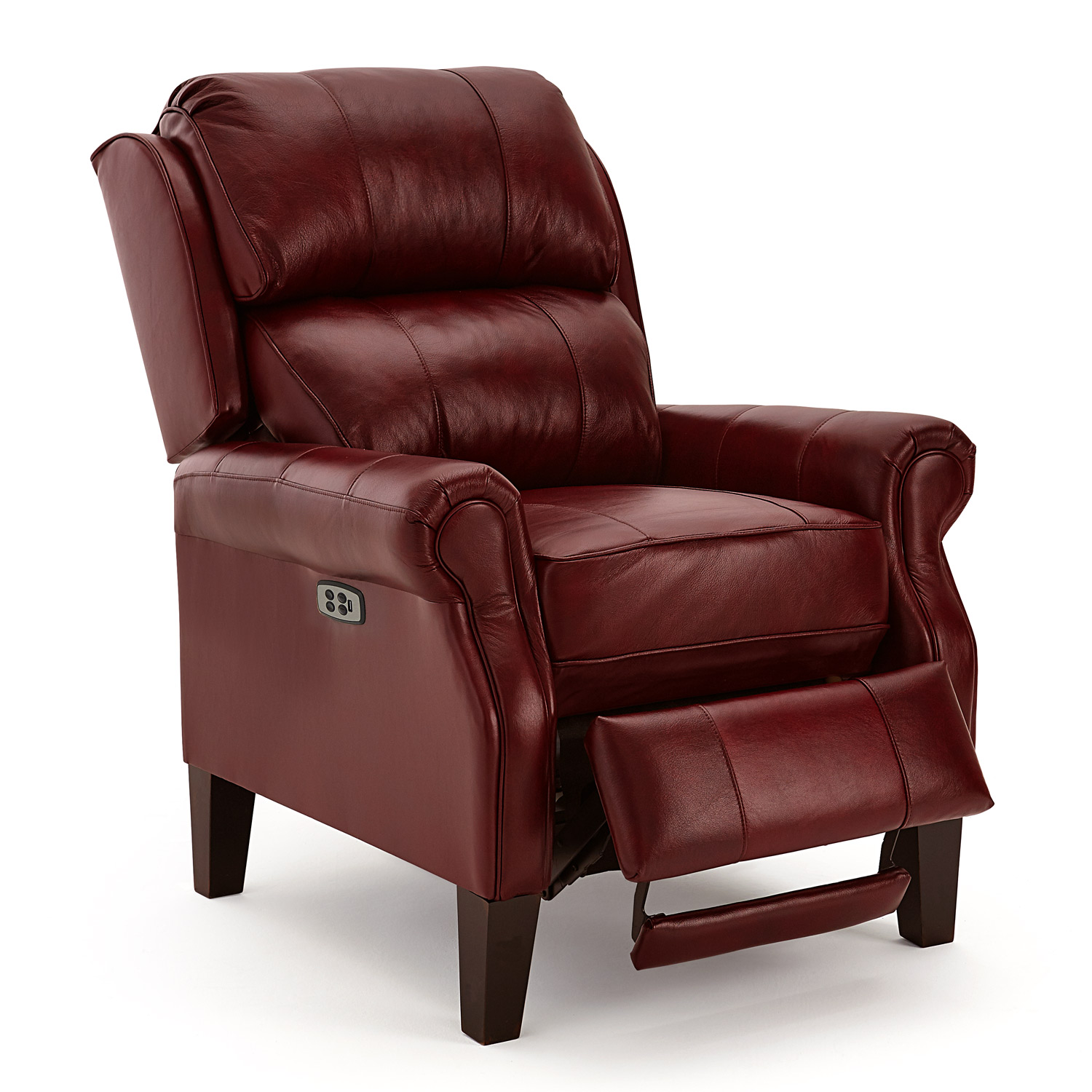 Joanna - High Leg Transitional Recliner - Espresso - 0LP20E 0LP20E