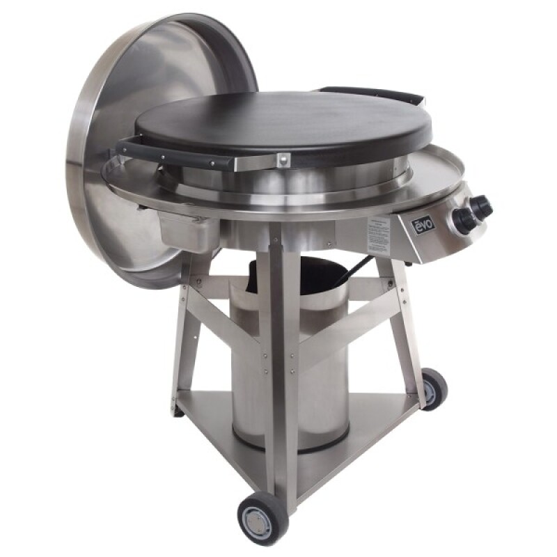 Professional Wheeled Cart Outdoor gas freestanding flattop griddle for patios and backyards 100002NG