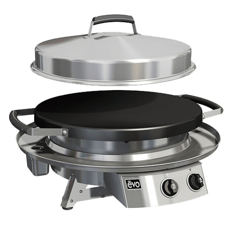 Professional Tabletop with Seasoned Cooksurface NG Gas - Fully Assembled 100021NG