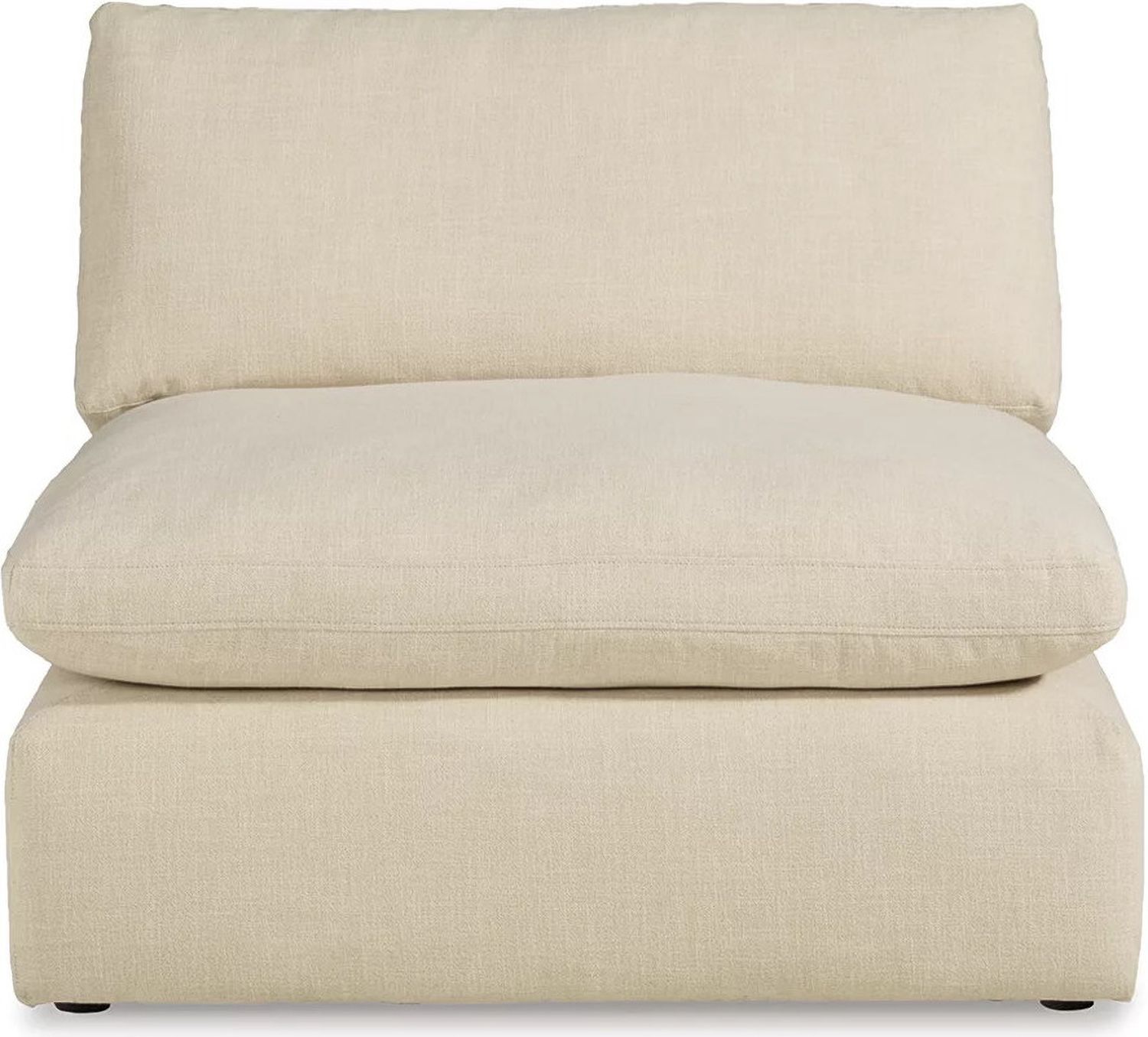 Elyza Armless Chair In Linen 1000646