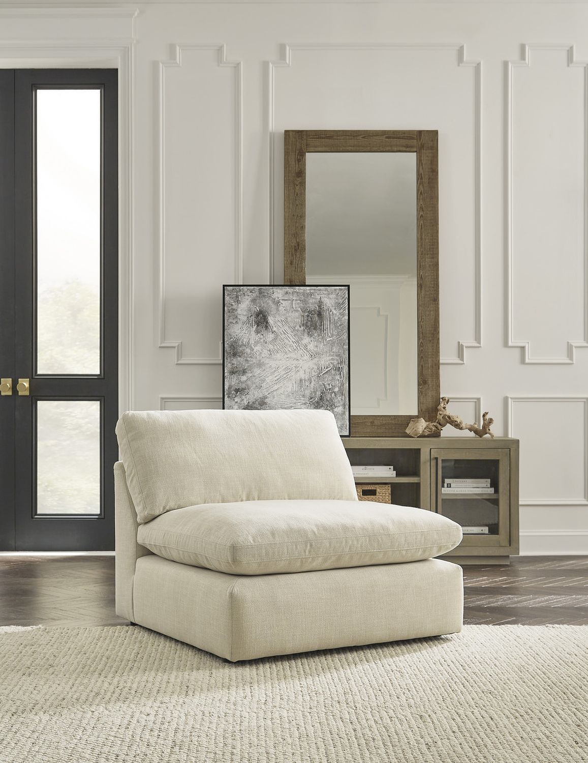 Elyza Loveseat In Linen 10006S1