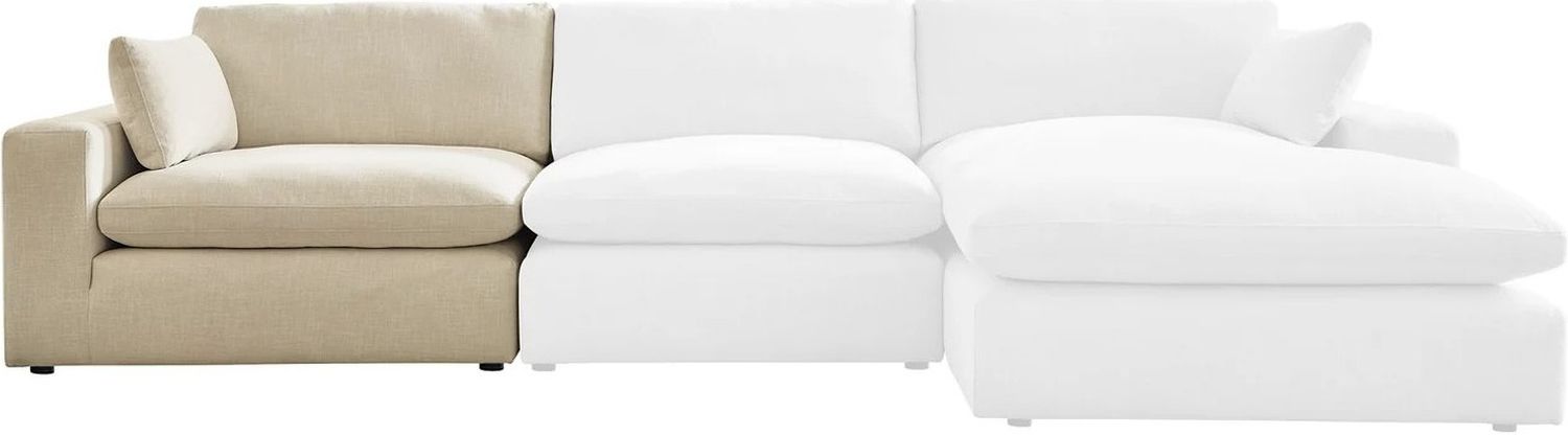 Elyza Loveseat In Linen 10006S1