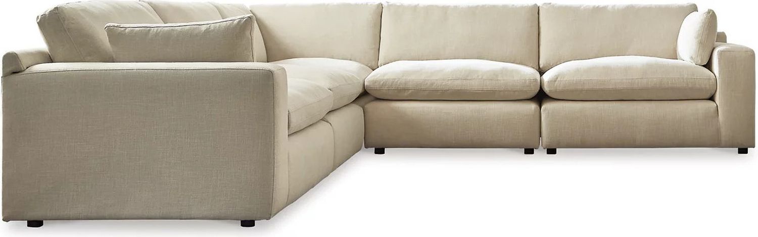 Elyza 5-Piece Sectional In Linen 10006S5