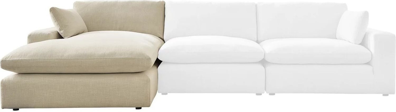 Elyza 10-Piece Sectional In Linen 10006S8