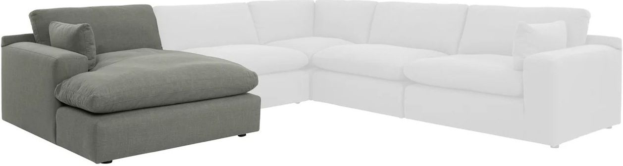 Elyza Loveseat In Smoke 10007S1