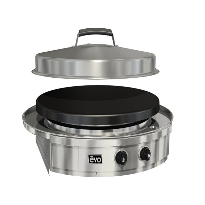 Affinity 25G Outdoor gas built-in flattop griddle designed for small outdoor kitchens 100095NG