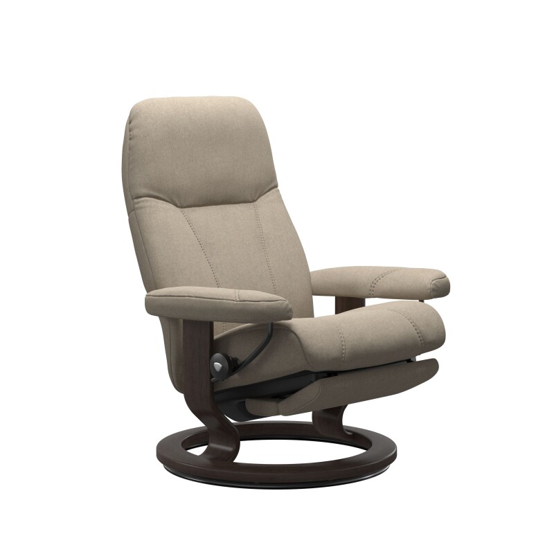 Stressless® Consul (M) Classic Base Recliner with Power 100570657981110