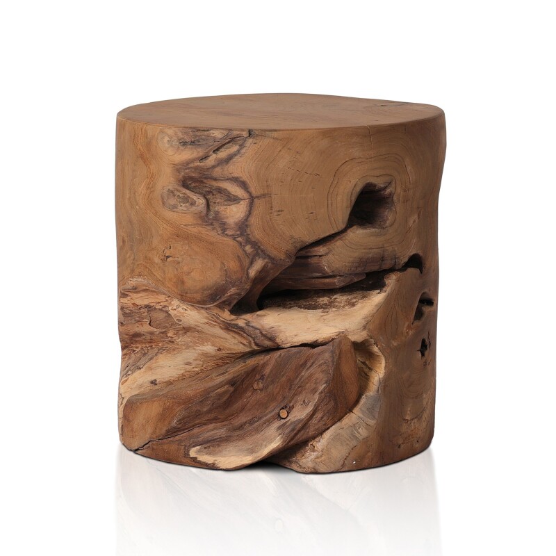 Teak Stool - 102364-004 102364004