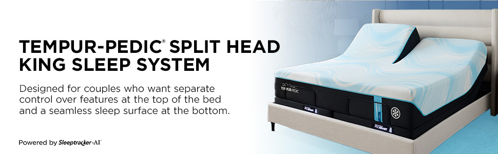 Tempur-LuxeBreeze® Soft Split Head King 1024326K