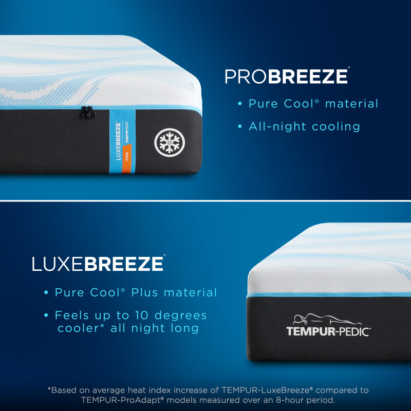 Tempur-LuxeBreeze® Firm Cal King 10244262