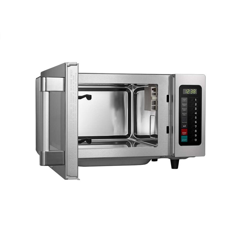 0.9 Cu Ft. 1000W Push Button Light Duty Commercial Microwave 1025F1A