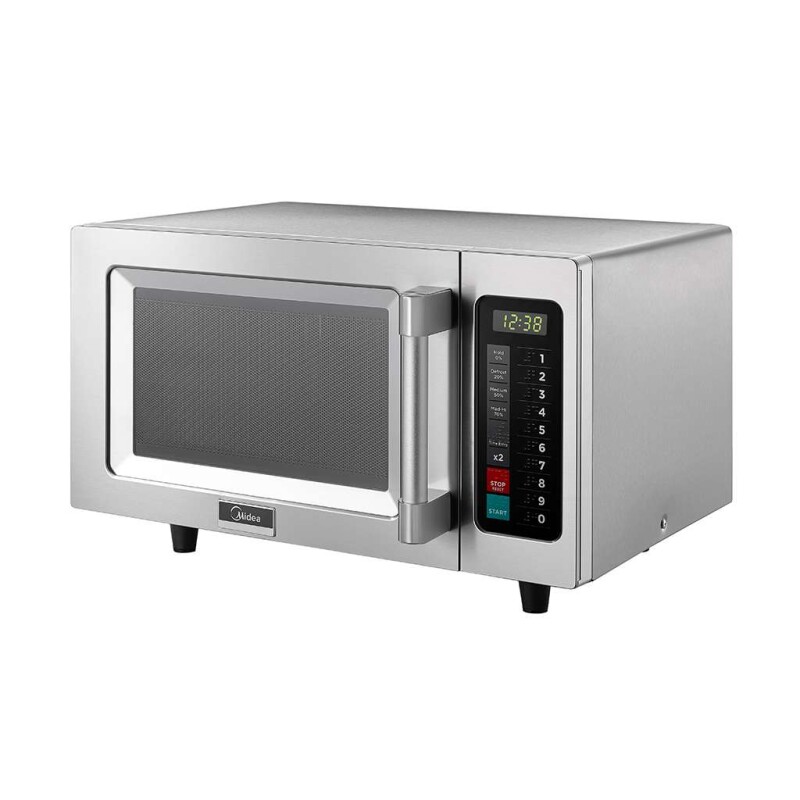 0.9 Cu Ft. 1000W Push Button Light Duty Commercial Microwave 1025F1A