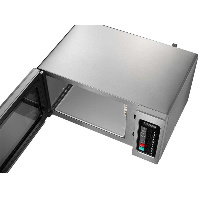 0.9 Cu Ft. 1000W Push Button Light Duty Commercial Microwave 1025F1A