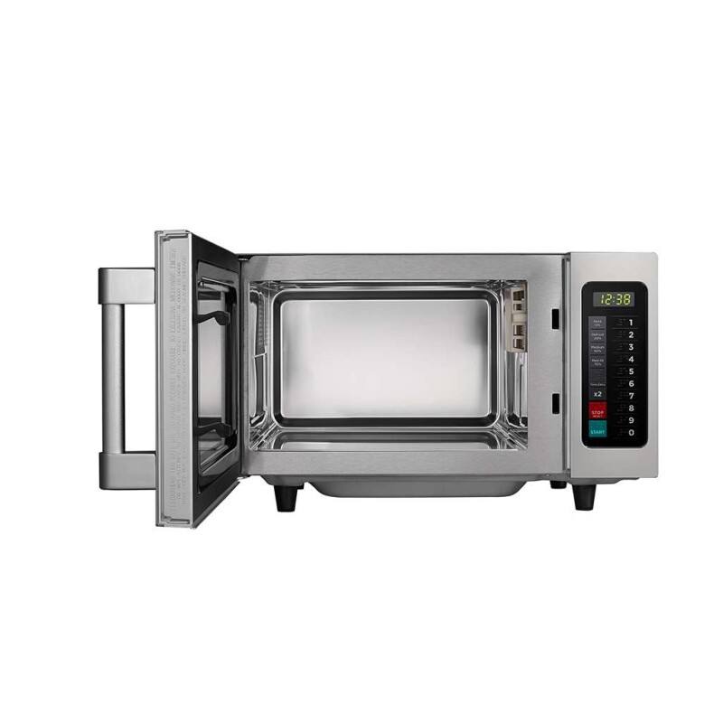 0.9 Cu Ft. 1000W Push Button Light Duty Commercial Microwave 1025F1A