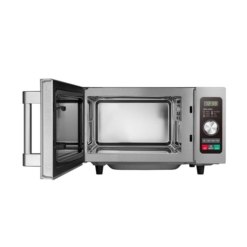0.9 Cu Ft. 1000W Dial and Push Button Commercial Microwave 1025F2A