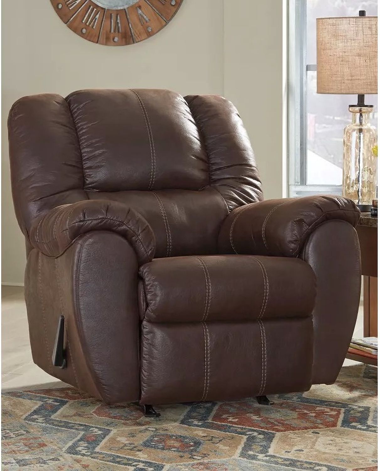 Mcgann Walnut Rocker Recliner 1030125