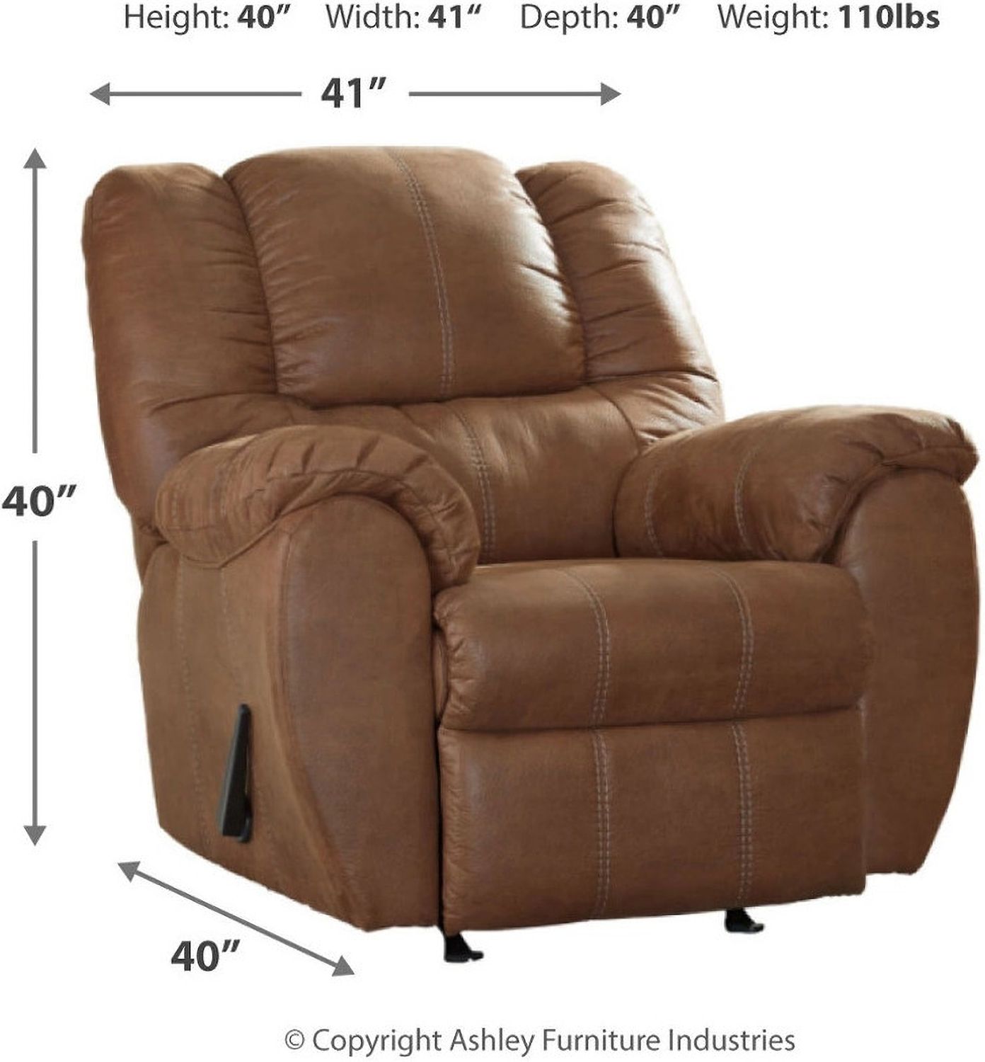 Mcgann Saddle Rocker Recliner 1030225