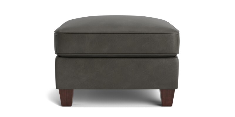 Corinna Leather Ottoman 104401L55