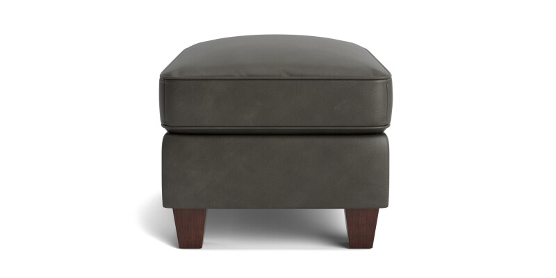 Corinna Leather Ottoman 104401L59