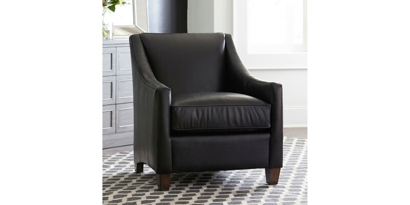 Corinna Leather Accent Chair 104402L53