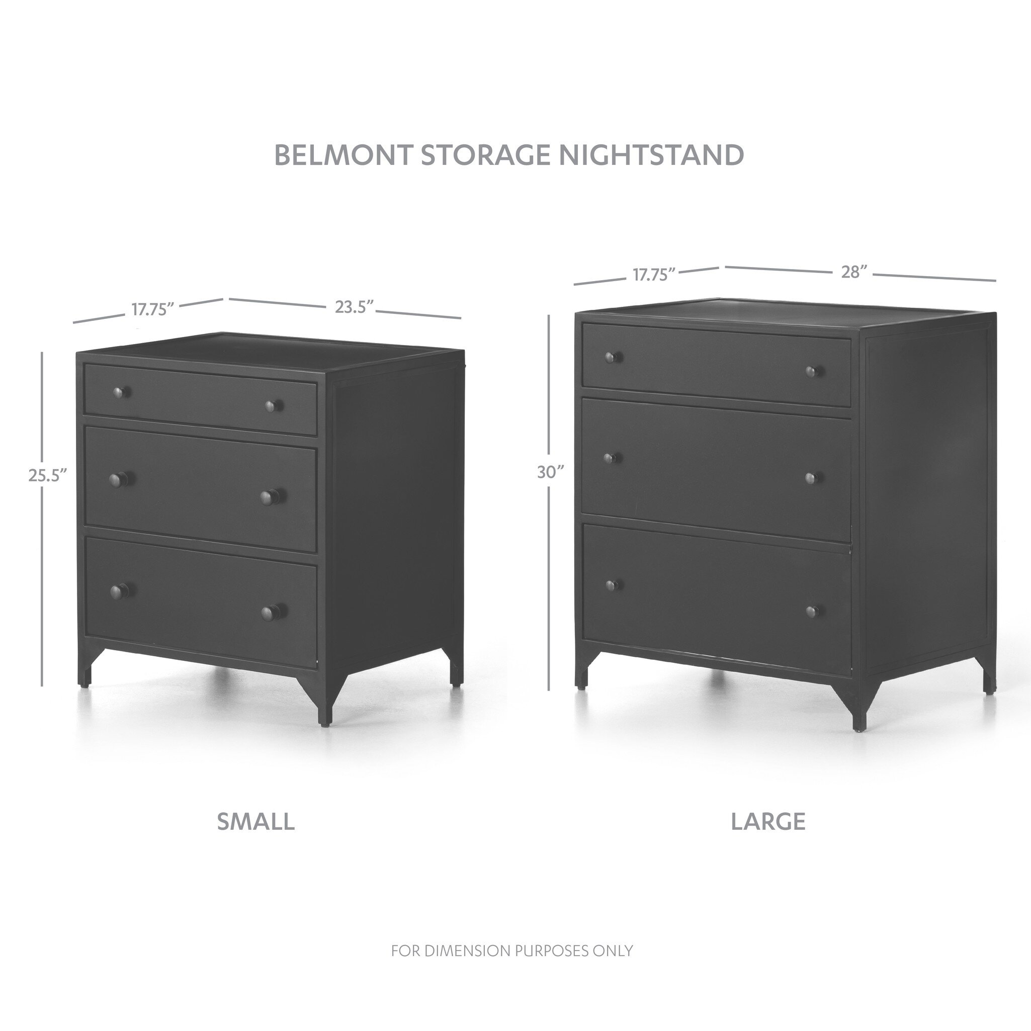 Belmont Storage Nightstand - 104430-003 104430003