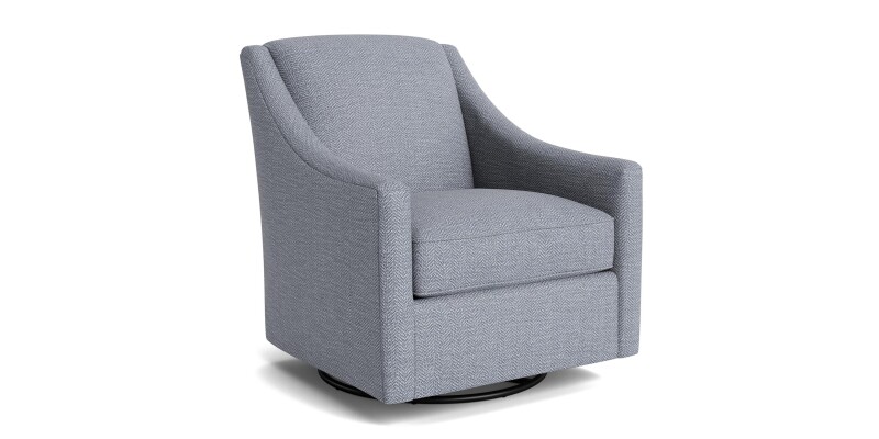 Corinna Slope Arm Swivel Glider Chair 10450926