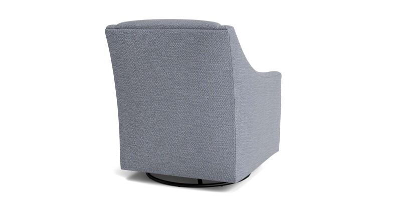 Corinna Slope Arm Swivel Glider Chair 10450926